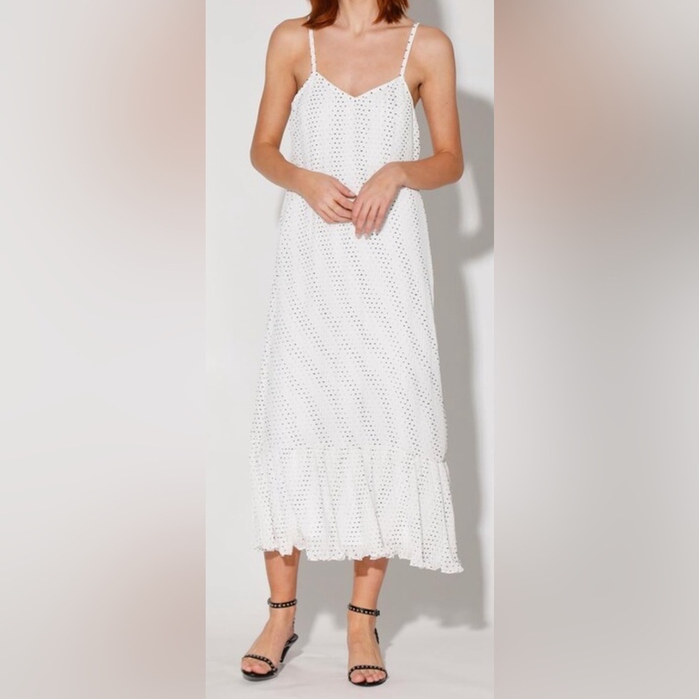 Walter Baker Pleated Midi Dress - NWT - Size L